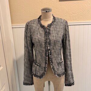 WHBM Houndstooth Jacket Size XS